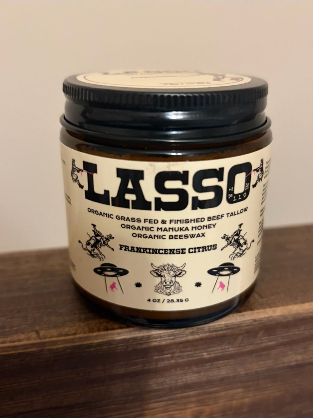 NEW LASSO Frankincense Citrus Beef Tallow Manuka Honey Balm Moisturizer - Picture 2 of 7
